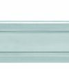 Intersteel Briefplaat ovaal 340x80mm met klep/regenrand - RVS geborsteld | Intersteel