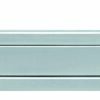Intersteel Briefplaat ovaal met veer - RVS geborsteld | Intersteel