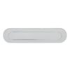 Intersteel Briefplaat ovaal met veer - chroom mat | Intersteel