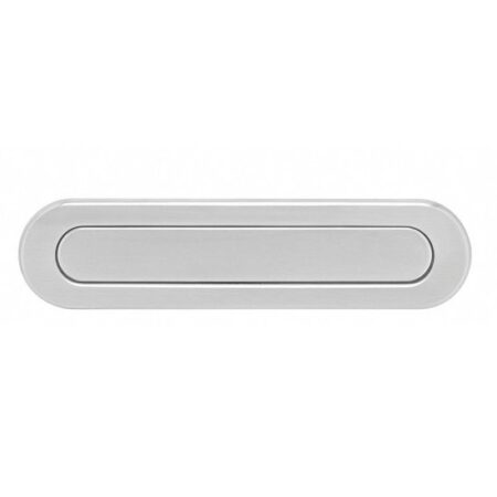Intersteel Brievenbus ovaal met veer geborsteld RVS | Intersteel