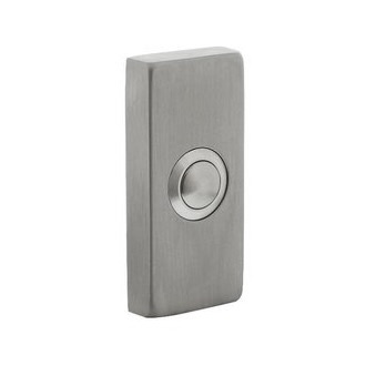 Intersteel Deurbel rechthoekig verdekt RVS | Intersteel