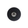 Intersteel Deurbel rond verdekt 53x10 mat zwart RVS | Intersteel