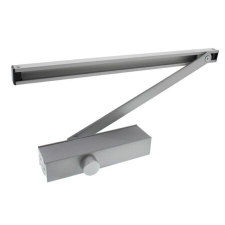 Intersteel Deurdranger zilvergrijs met glijarm DR 124 | Intersteel
