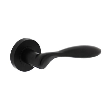 Intersteel Deurklink George op rozet mat zwart | Intersteel