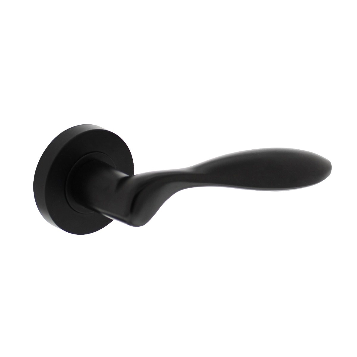Intersteel Deurklink George op rozet mat zwart | Intersteel