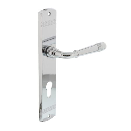 Intersteel Deurklink Helena op schild cilindergat 72mm chroom | Intersteel