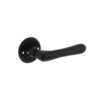 Intersteel Deurklink Trento met ronde rozet mat zwart | Intersteel