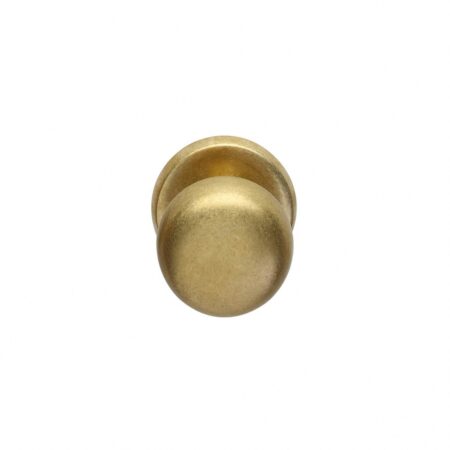 Intersteel Deurknop zwaar messing getrommeld | Intersteel