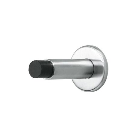 Intersteel Deurstopper wandmontage met rozet geborsteld rvs | Intersteel