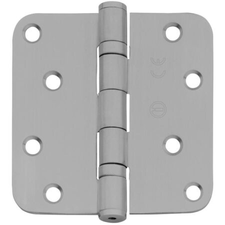 Intersteel Kogellagerscharnier geborsteld RVS 89x89mm afgerond tot 70 kilo | Intersteel