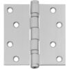 Intersteel Kogellagerscharnier rechte hoeken 89x89mm RVS geborsteld tot 70 kilo | Intersteel