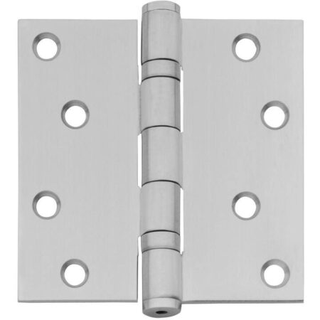 Intersteel Kogellagerscharnier rechte hoeken 89x89mm RVS geborsteld tot 70 kilo | Intersteel