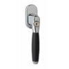 Intersteel Raamklink Ton 400 afsluitbaar ovaal rozet chroom/ebben hout | Intersteel