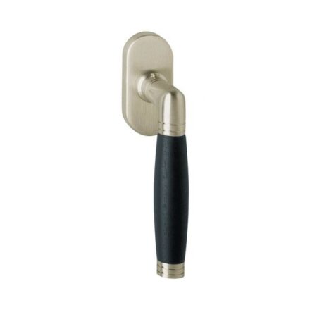Intersteel Raamsluiting Ton 222 draai kiep mat nikkel en ebbenhout | Intersteel