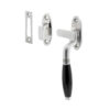 Intersteel Raamsluiting Ton rechts mat chroom / ebbenhout | Intersteel