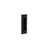 Intersteel Schuifdeurkom mat zwart rechthoek 120x40 mm blind | Intersteel