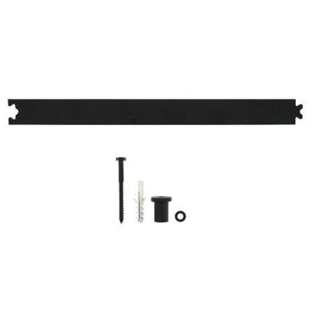 Intersteel Schuifdeursysteem - tussenrail 45 cm mat zwart | Intersteel