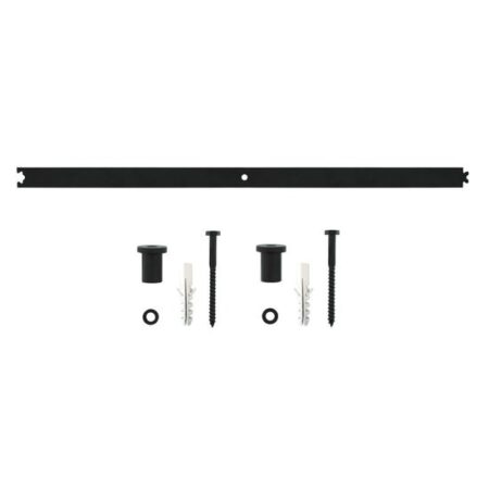 Intersteel Schuifdeursysteem - tussenrail 90 cm mat zwart | Intersteel