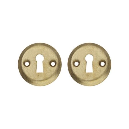 Intersteel Sleutelrozetten schroefgat messing getrommeld | Intersteel