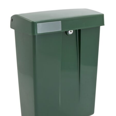 Intersteel Summus wandbrievenbus kunststof - groen RAL6009 | Intersteel