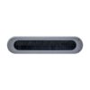 Intersteel Tochtwering ovaal 340x80mm - PVD RVS getrommeld | Intersteel