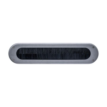 Intersteel Tochtwering ovaal 340x80mm - PVD RVS getrommeld | Intersteel