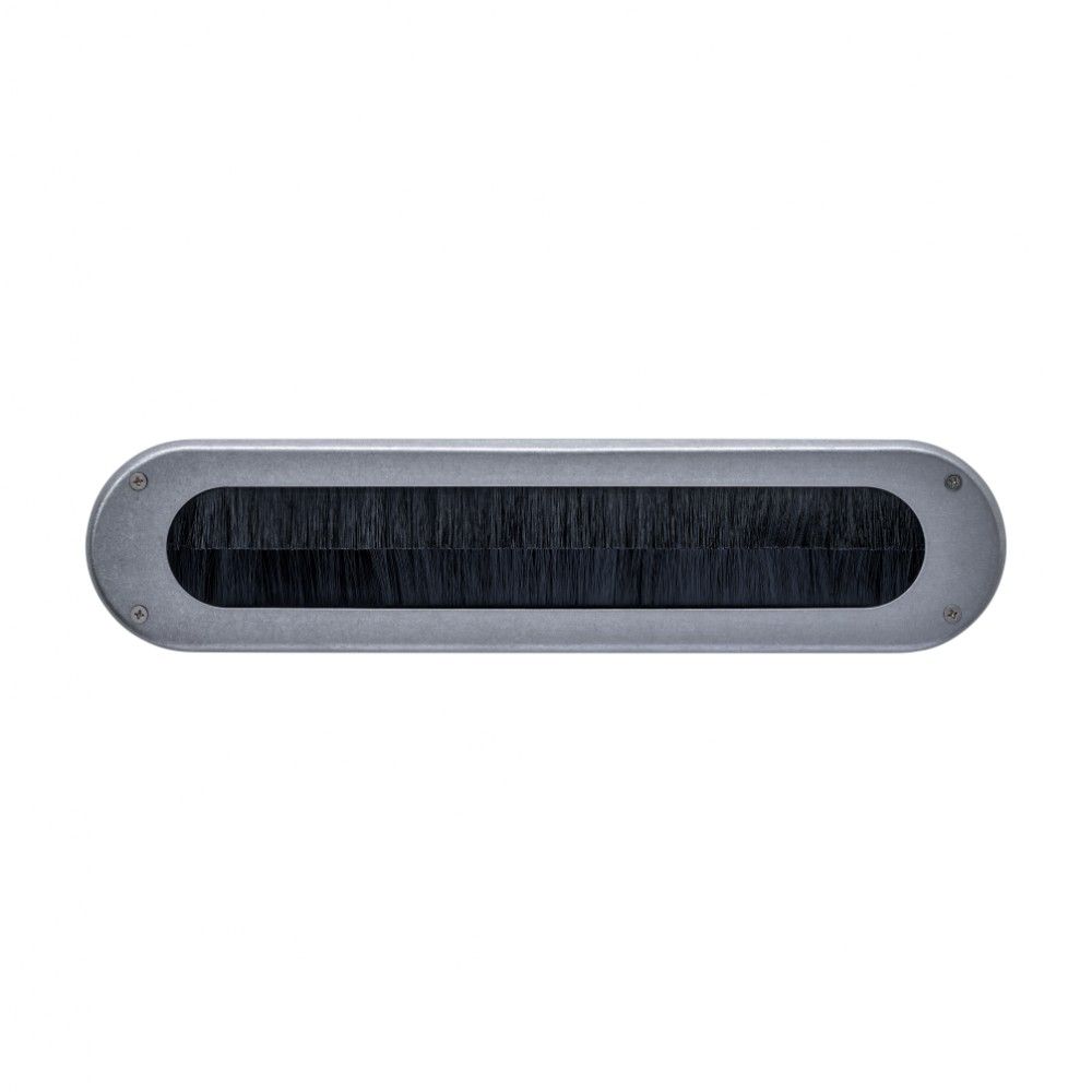Intersteel Tochtwering ovaal 340x80mm - PVD RVS getrommeld | Intersteel
