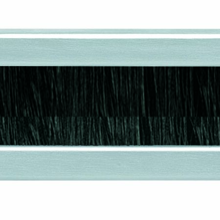 Intersteel Tochtwering ovaal 340x80mm - RVS geborsteld | Intersteel