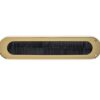 Intersteel Tochtwering ovaal PVD messingkleur | Intersteel