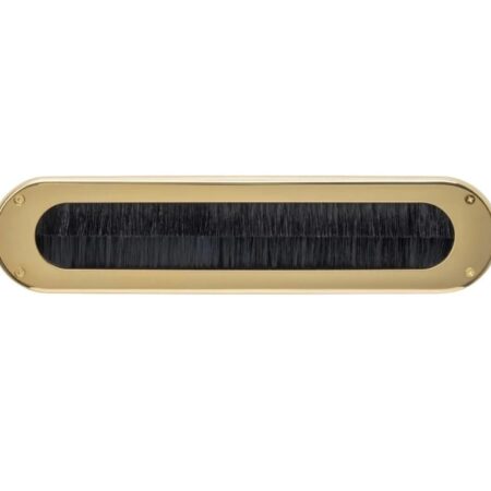 Intersteel Tochtwering ovaal PVD messingkleur | Intersteel