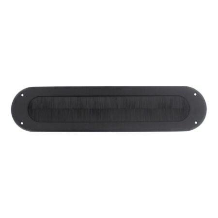 Intersteel Tochtwering ovaal - RVS/mat zwart | Intersteel