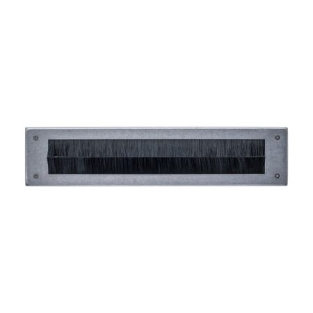 Intersteel Tochtwering rechthoek 340x76mm - PVD RVS getrommeld | Intersteel