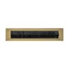 Intersteel Tochtwering rechthoek 340x76mm - PVD messing kleur | Intersteel