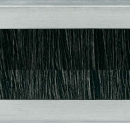 Intersteel Tochtwering rechthoek 340x76mm - RVS geborsteld | Intersteel