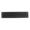 Intersteel Tochtwering rechthoek 340x76mm - RVS/mat zwart | Intersteel