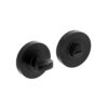 Intersteel WC slot / badkamersluiting 52x8mm mat zwart | Intersteel