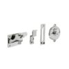 Intersteel WC-slot hendel vlak vrij/bezet chroom | Intersteel