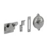 Intersteel WC-slot hendel vlak vrij/bezet chroom mat | Intersteel