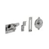 Intersteel WC-slot hendel vlak vrij/bezet nikkel | Intersteel