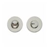 Intersteel WC slot rond gepolijst nikkel | Intersteel