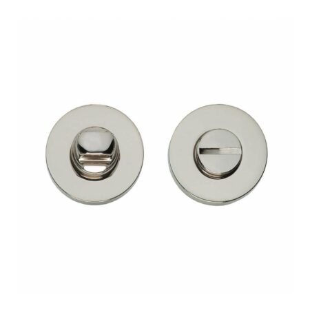 Intersteel WC slot rond gepolijst nikkel | Intersteel