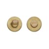 Intersteel WC slot rond messing getrommeld | Intersteel