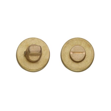 Intersteel WC slot rond messing getrommeld | Intersteel