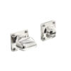 Intersteel Wc slot vierkant draaiknop basic nikkel | Intersteel
