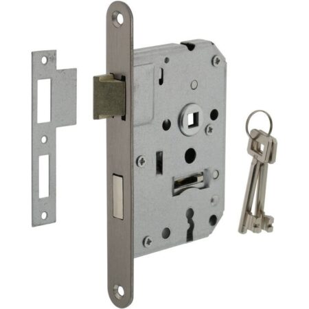 Intersteel Woningbouw klavier dag- en nachtslot geborsteld RVS 55 mm | Intersteel