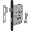 Intersteel Woningbouw klavier dag- en nachtslot zwart 55 mm | Intersteel