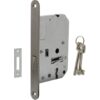 Intersteel Woningbouw klavier kastslot geborsteld RVS 55 mm | Intersteel