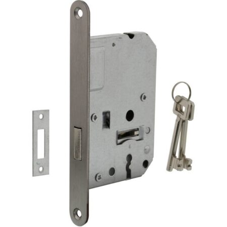 Intersteel Woningbouw klavier kastslot geborsteld RVS 55 mm | Intersteel