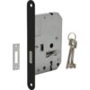 Intersteel Woningbouw klavier kastslot zwart 55 mm | Intersteel
