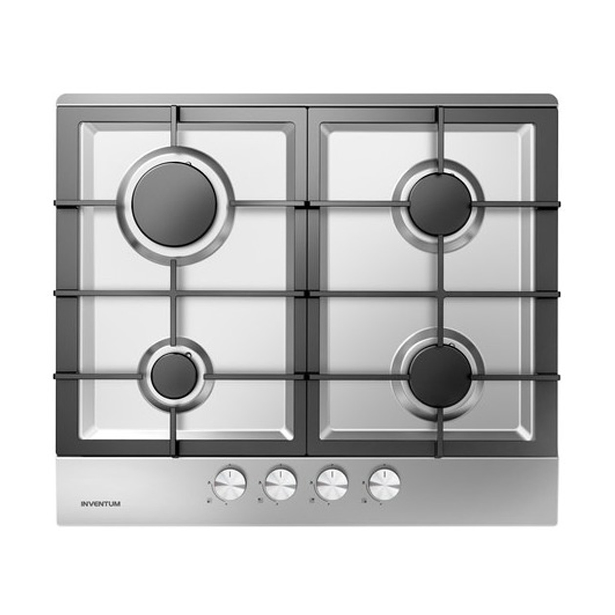 Inventum IKG6023G Gas kookplaat Zwart | Inventum